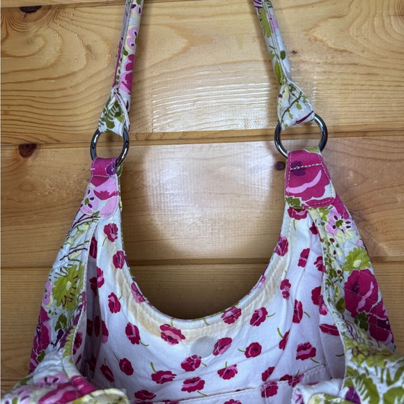 Vera Bradley “Make Me Blush” Floral Shoulder Bag - Picture 4 of 13